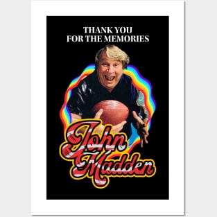 LEGEND JOHN MADDEN Posters and Art